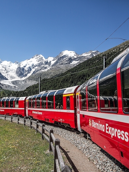 Слика на BERNINA TRAIN + (Сирмионе-Тирано-Ст.Морис-Луцерн-Инсбрук-Салзбург-Халштад)